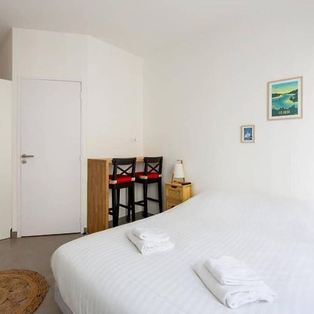 La Chambre Liberte 2, Sdb Privative Et Tv, Cuisine Salon Partages, Confort Et Hypercentre Brest Luaran gambar