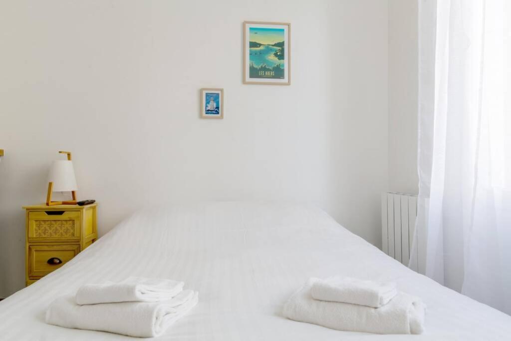 La Chambre Liberte 2, Sdb Privative Et Tv, Cuisine Salon Partages, Confort Et Hypercentre Brest Luaran gambar